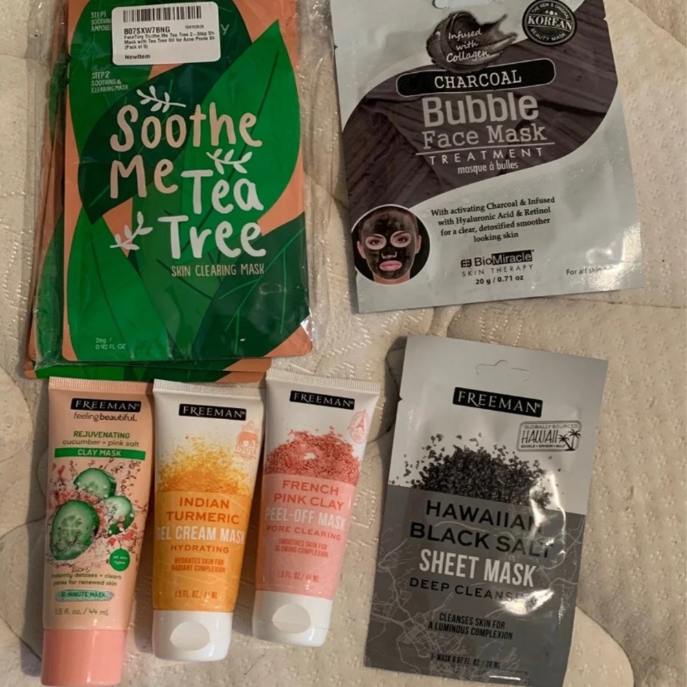 face mask / skin care bundle